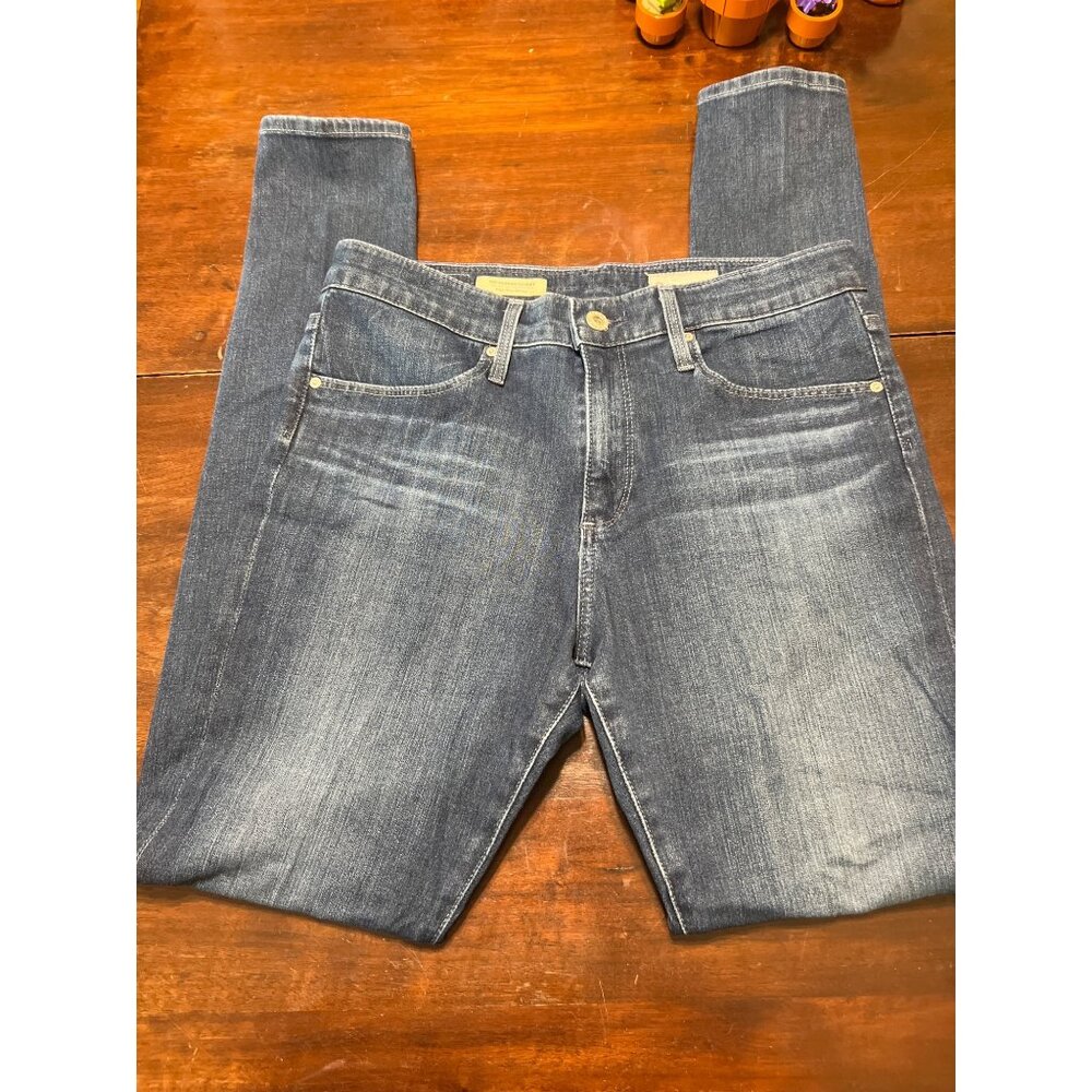AG Adriano Goldschmied Farrah Skinny High Rise Jeans Contour 360° Size 29R